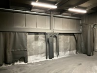 APPROX. 10000mm x 6000mm x 4000mm SAND BLASTING ROOM - 5