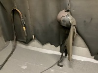 APPROX. 10000mm x 6000mm x 4000mm SAND BLASTING ROOM - 11