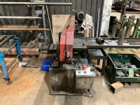 BOMAR STG260GM 3 PHASE BANDSAW & ROLLER TABLE - 3