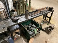 BOMAR STG260GM 3 PHASE BANDSAW & ROLLER TABLE - 7