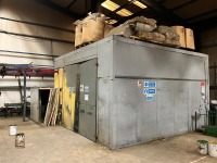 APPROX. 5600mm x 5600mm x 3560mm SPRAY BOOTH & WET PAINT LINE