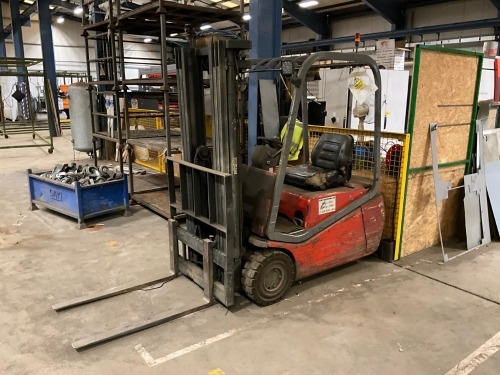 BT CBE/15T 1.5 TON BATTERY OPERATED FORKLIFT & CHARGER