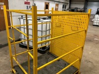 APPROX. 1130mm x 1330mm SAFETY CAGE/MAN BASKET TO SUIT FORKLIFT - 4
