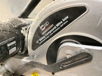 SIP 12" 240v SLIDING ARM MITRE COMPOUND SAW & ROLLER TABLE - 6