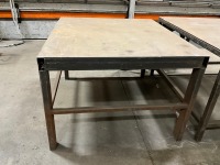 APPROX. 1260mm x 1430mm x 900mm METAL WORKBENCH - 2