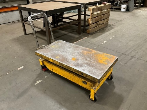 SLINGSBY 500KGS PLATFORM LIFTING TROLLEY