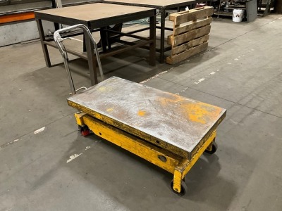 SLINGSBY 500KGS PLATFORM LIFTING TROLLEY