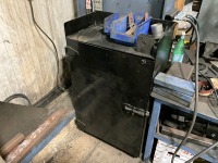 APPROX. 700mm x 400mm x 1200mm METAL STORAGE CABINET - 2