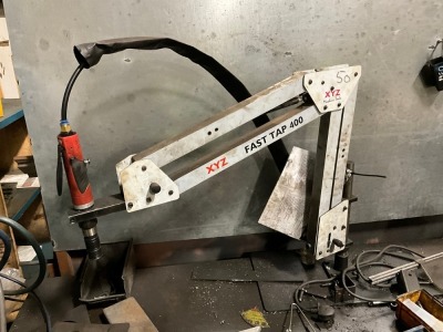 XYZ FAST TAP 400 AIR OPERATED TAPPING MACHINE