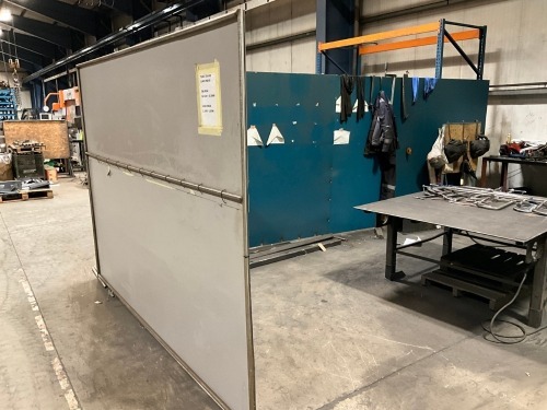 3No. APPROX. 3000mm x 2150mm MOBILE SCREENS