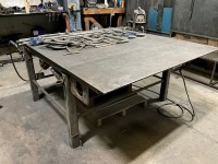 APPROX. 1500mm x 1730mm x 840mm METAL WORKBENCH - 2