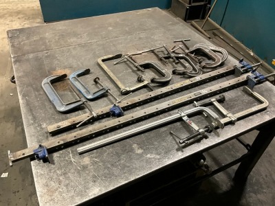 14No. ASSORTED CLAMPS