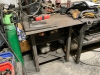 APPROX. 1220mm x 700mm x 800mm METAL WORKBENCH - 2