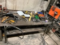 APPROX. 1800mm x 920mm x 800mm METAL WORKBENCH - 3