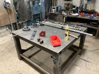 APPROX. 1500mm x 1500mm x 950mm METAL WORKBENCH - 3