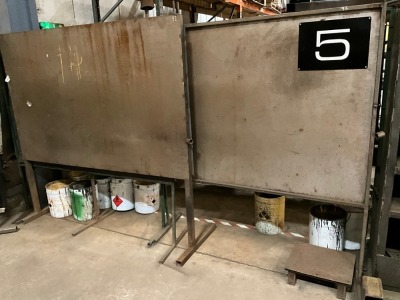 3No. ASSORTED MOBILE SCREENS