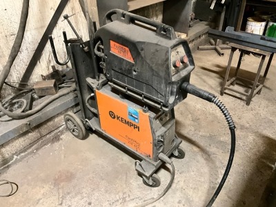 KEMPPI KM400 FAST MIG 3 PHASE MIG WELDER & POWER FEED