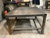 APPROX. 1500mm x 1500mm x 960mm METAL WORKBENCH - 2