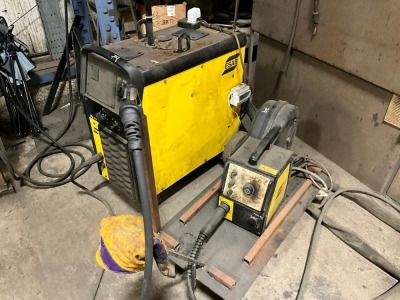 ESAB MIG410 3 PHASE MIG WELDER & POWER FEED