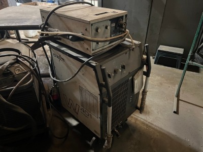 EWM W401 WEGA 3 PHASE MIG WELDER & POWER FEED