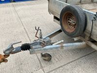APPROX. 12ft X 6ft7" TWIN AXLE PLANT TRAILER - 4