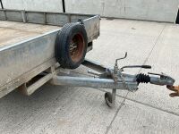 APPROX. 12ft X 6ft7" TWIN AXLE PLANT TRAILER - 11