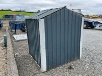 APPROX. 7ft X 7ft X 8ft STEEL FRAME GARDEN SHED - 6