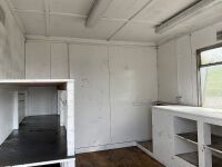 APPROX. 10ft X 12ft STEEL CLAD SINGLE ROOM CABIN   - 10