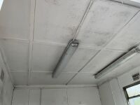APPROX. 10ft X 12ft STEEL CLAD SINGLE ROOM CABIN   - 11