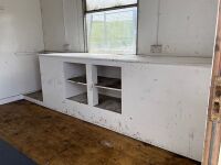 APPROX. 10ft X 12ft STEEL CLAD SINGLE ROOM CABIN   - 12