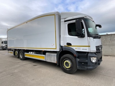 MERCEDES BENZ ANTOS 26 TON 6x2 AUTOMATIC FRIDGE LORRY ON AIR