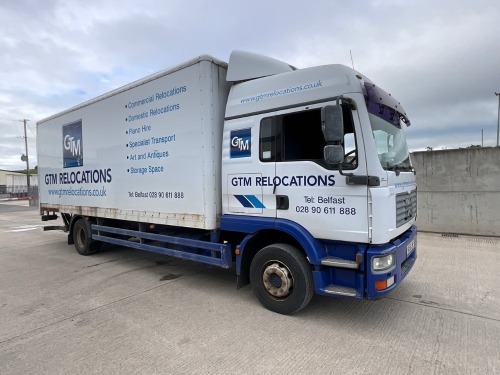 MAN TGM 15 TON 4x2 MANUAL BOX LORRY ON AIR