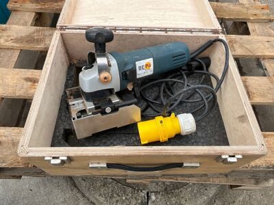BEPO 110v BISCUIT SAW/JOINTER & CASE