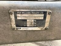 IFOR WILLIAMS LM167G 16ft x 7ft 3500KGS TWIN AXLE FLATBED TRAILER - 2