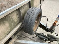 IFOR WILLIAMS LM167G 16ft x 7ft 3500KGS TWIN AXLE FLATBED TRAILER - 3