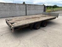 IFOR WILLIAMS LM167G 16ft x 7ft 3500KGS TWIN AXLE FLATBED TRAILER - 13