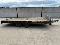 IFOR WILLIAMS LM167G 16ft x 7ft 3500KGS TWIN AXLE FLATBED TRAILER - 17