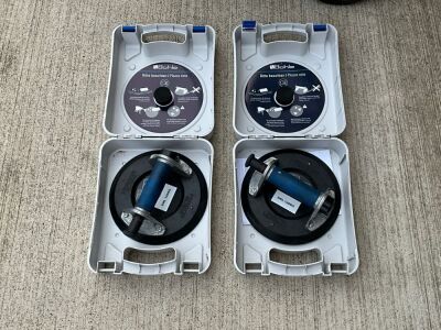 2No. BOHLE 120KGS SUCTION LIFTERS & CASES