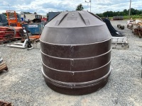 APPROX. 2200lt BEEHIVE PLASTIC OIL TANK - 2
