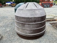 APPROX. 2200lt BEEHIVE PLASTIC OIL TANK - 3