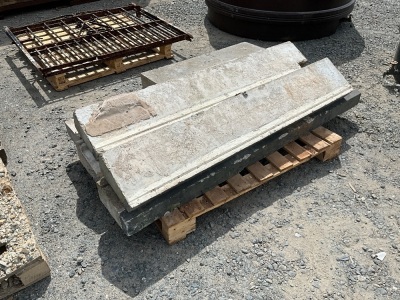 5No. ASSORTED CONCRETE SILLS