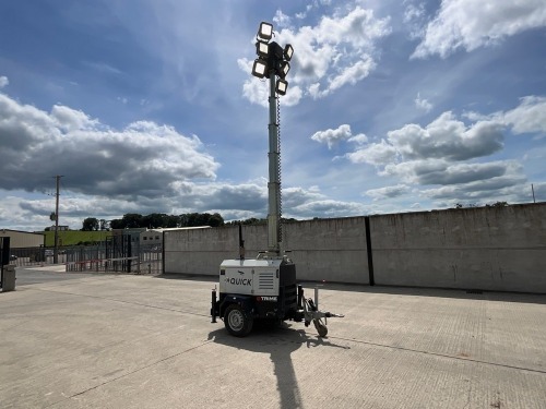 TRIME X-ECOK2 SINGLE AXLE FAST TOW LED LIGHTING TOWER