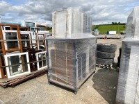 METAL STILLAGE TO INC. ASSORTED DOOR PANELS