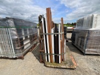 METAL STILLAGE TO INC. ASSORTED PVC WINDOWS - 3