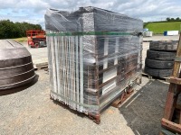 METAL STILLAGE TO INC. ASSORTED PVC DOOR PANELS