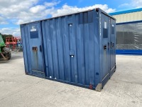 APPROX 12ft x 7ft BOSS CABINS SINGLE AXLE ANTI VANDAL WELFARE UNIT - 5