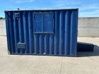 APPROX 12ft x 7ft BOSS CABINS SINGLE AXLE ANTI VANDAL WELFARE UNIT - 2