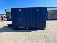 APPROX 12ft x 7ft BOSS CABINS SINGLE AXLE ANTI VANDAL WELFARE UNIT - 5
