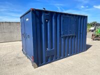 APPROX 12ft x 7ft BOSS CABINS SINGLE AXLE ANTI VANDAL WELFARE UNIT - 8