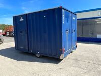 APPROX 12ft x 7ft BOSS CABINS SINGLE AXLE ANTI VANDAL WELFARE UNIT - 15